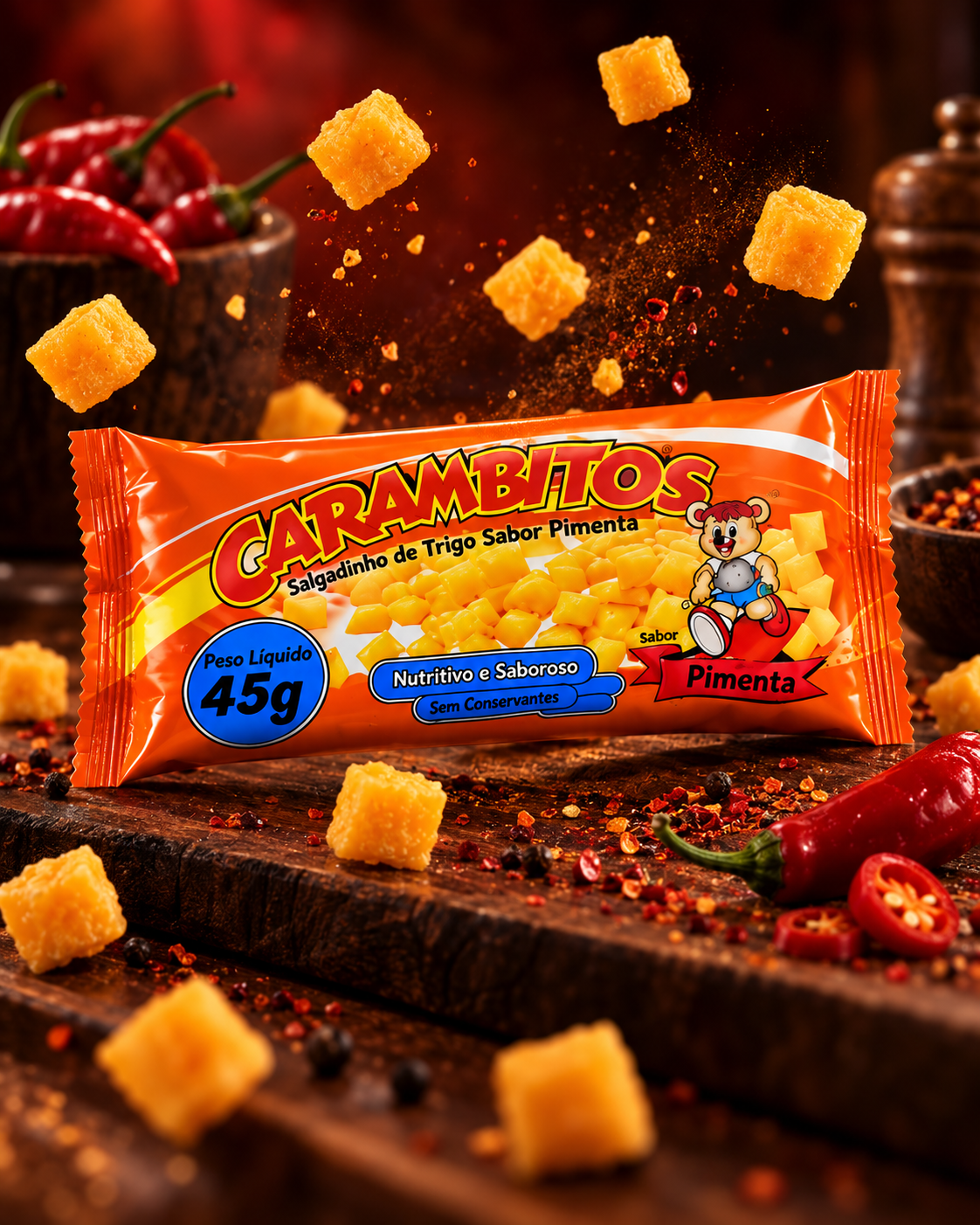 Pastelzinho Pimenta