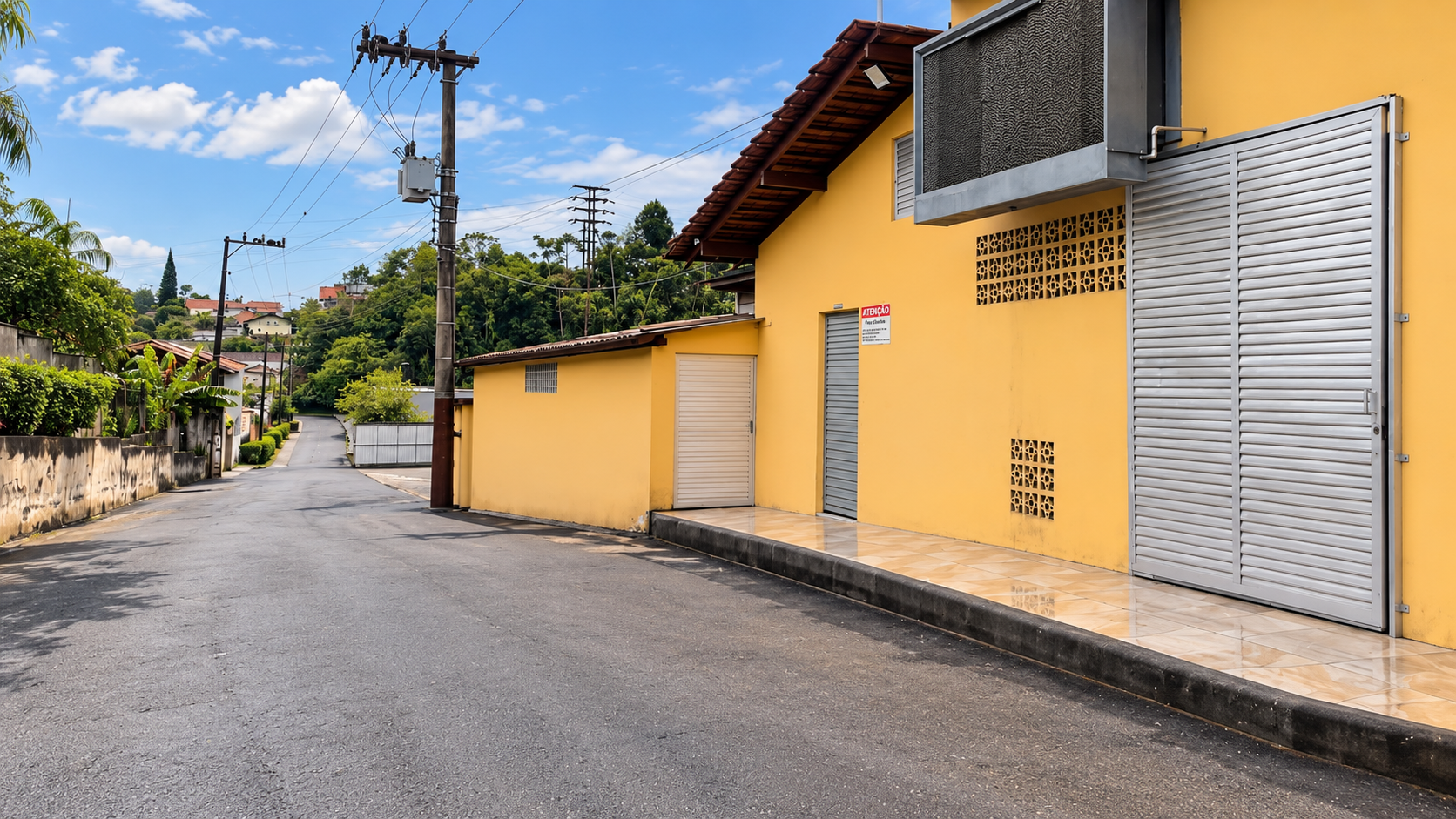 Fachada da fábrica Carambitos em Indaial, Santa Catarina