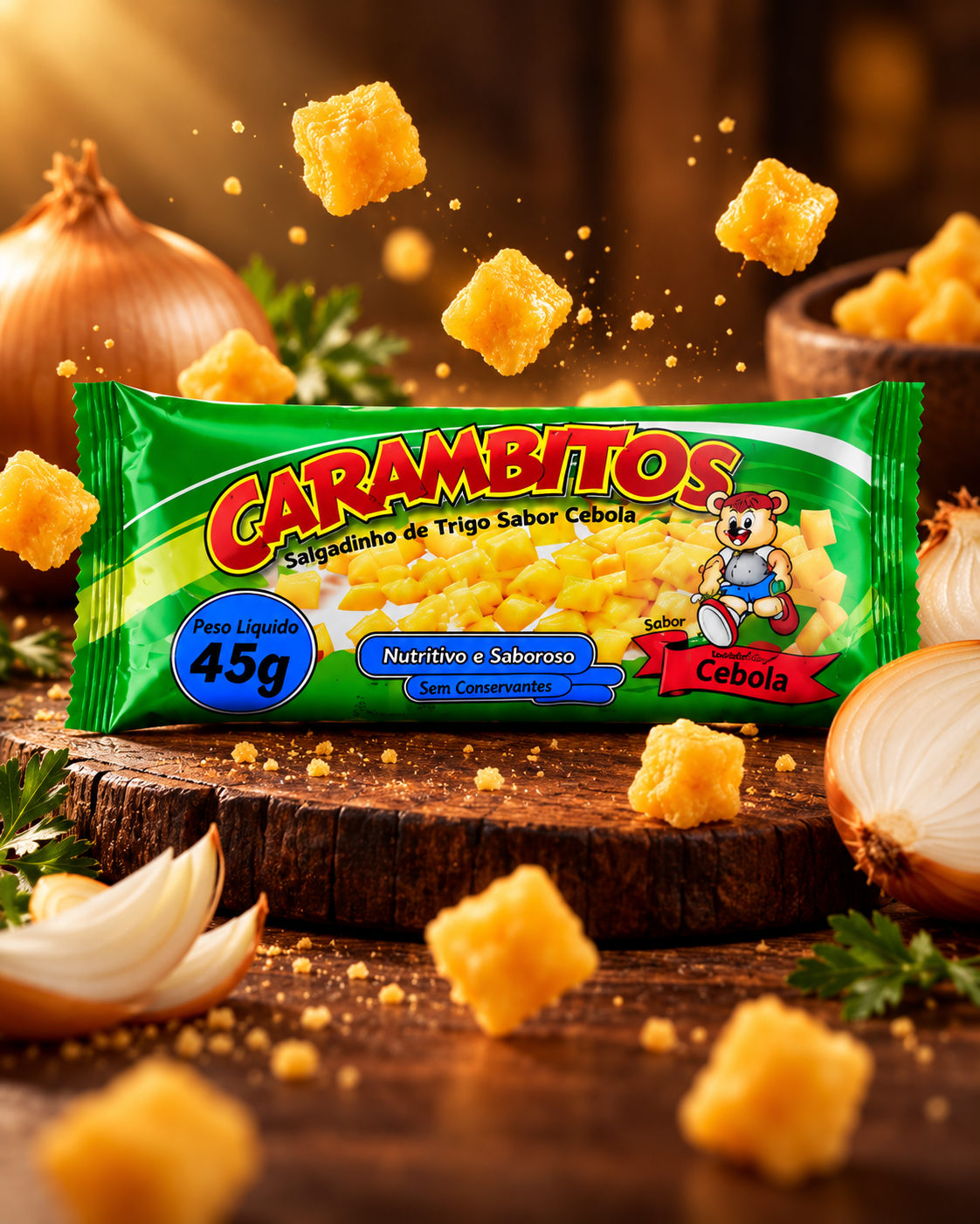 Pastelzinho Cebola